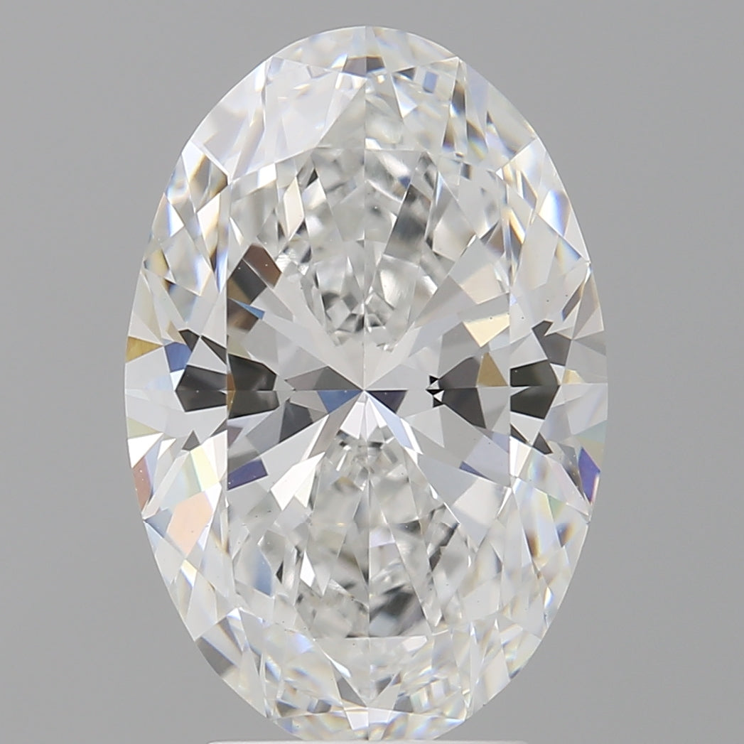 4.04 Carat Oval Shaped, Ideal Cut, E Color, VS1 Clarity, IGI Certified Lab Grown Diamond