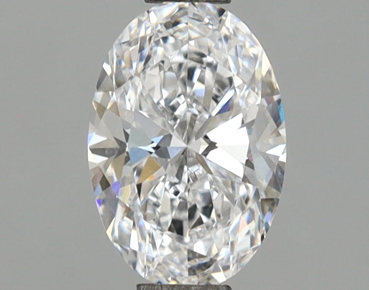 1.10 Carat Oval Shaped, Ideal Cut, D Color, VVS2 Clarity, IGI Certified Lab Grown Diamond