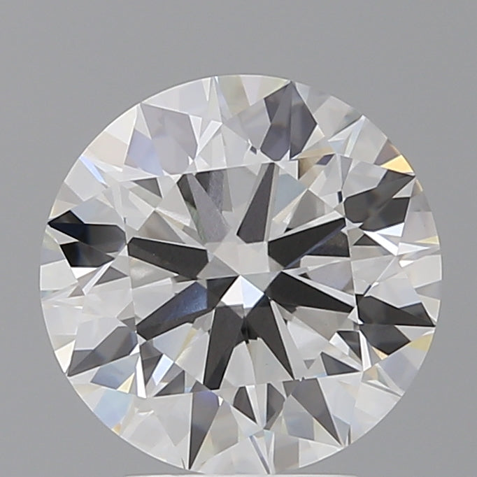 4.05 Carat Round Shaped, Ideal Cut, E Color, VVS2 Clarity, IGI Certified Lab Grown Diamond