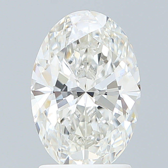 2.04 Carat Oval Shaped, Ideal Cut, F Color, VVS2 Clarity, IGI Certified Lab Grown Diamond