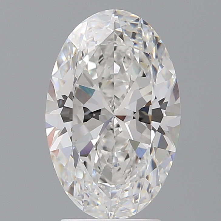 3.05 Carat Oval Shaped, Ideal Cut, E Color, VVS2 Clarity, IGI Certified Lab Grown Diamond