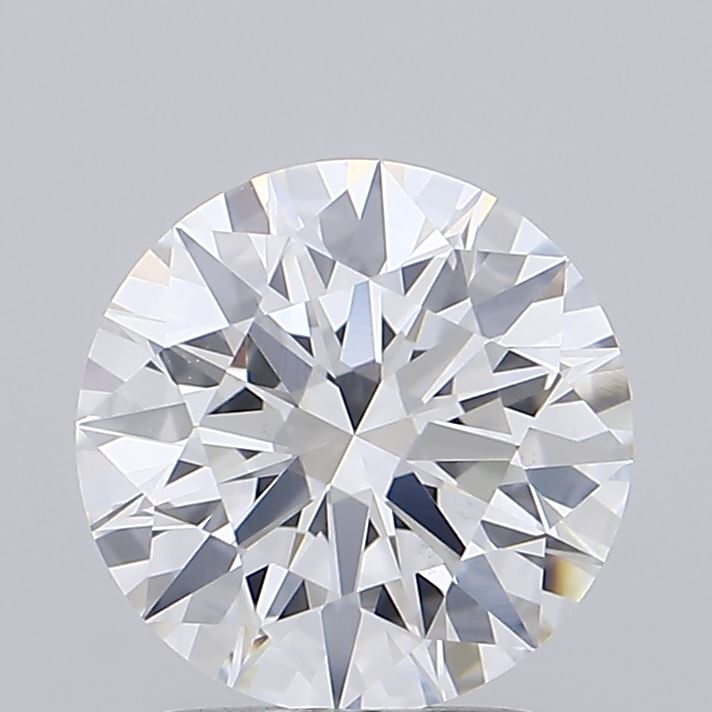 2.08 Carat Round Shaped, Ideal Cut, F Color, VS1 Clarity, IGI Certified Lab Grown Diamond