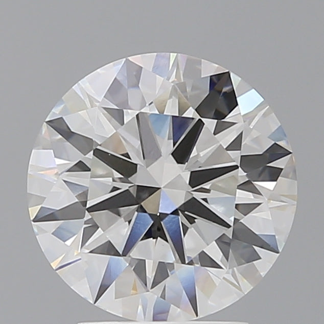 3.07 Carat Round Shaped, Ideal Cut, E Color, VVS2 Clarity, IGI Certified Lab Grown Diamond