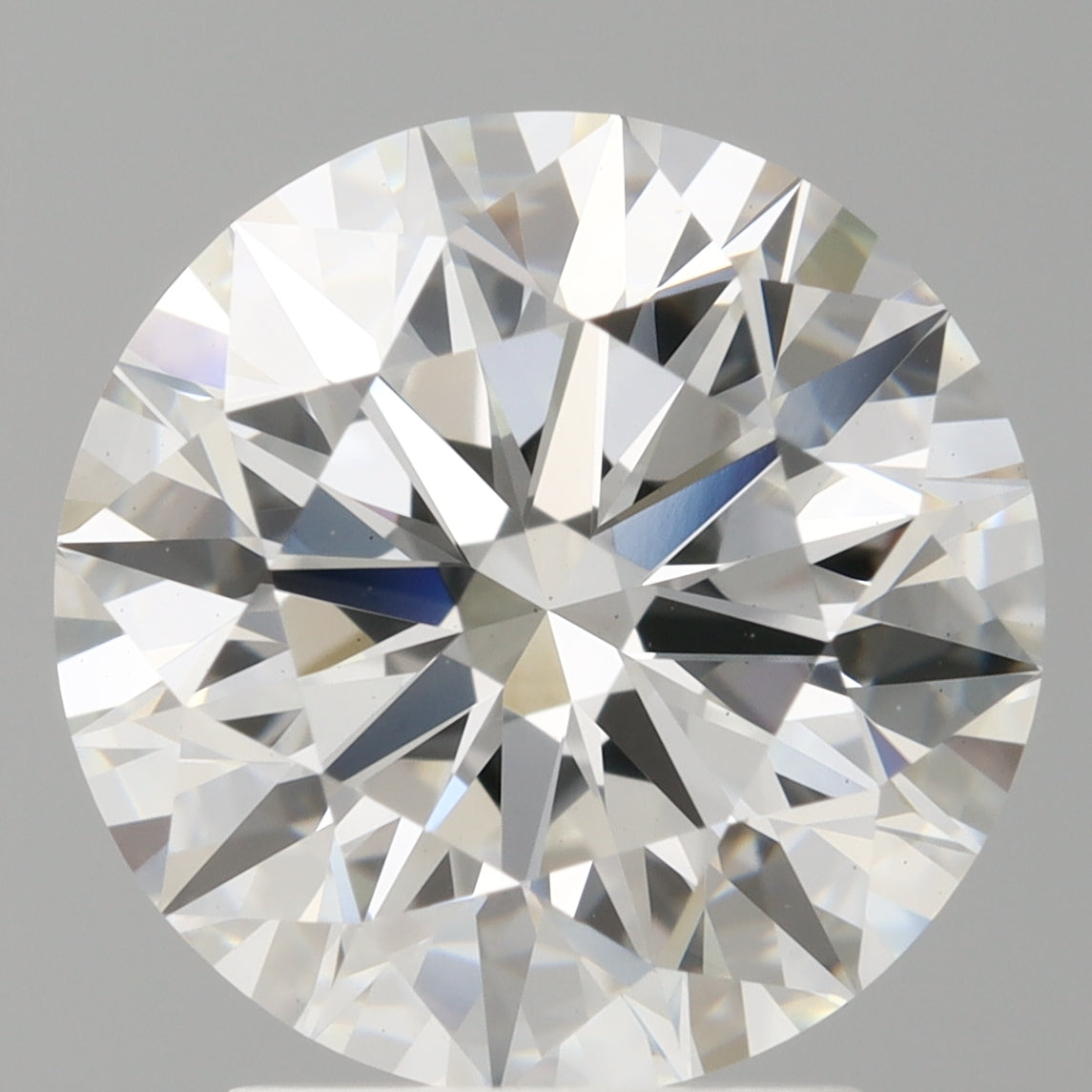 3.03 Carat Round Shaped, Excellent Cut, E Color, VS1 Clarity, IGI Certified Lab Grown Diamond