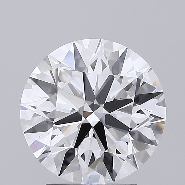 2.95 Carat Round Shaped, Ideal Cut, D Color, VS2 Clarity, IGI Certified Lab Grown Diamond