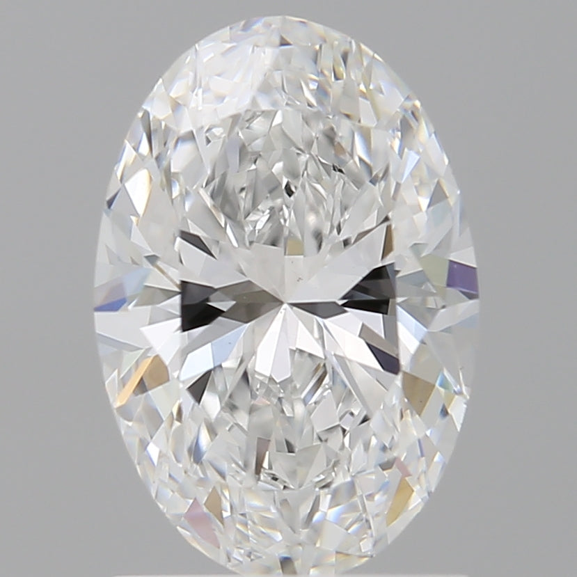 1.54 Carat Oval Shaped, Ideal Cut, D Color, VS1 Clarity, IGI Certified Lab Grown Diamond