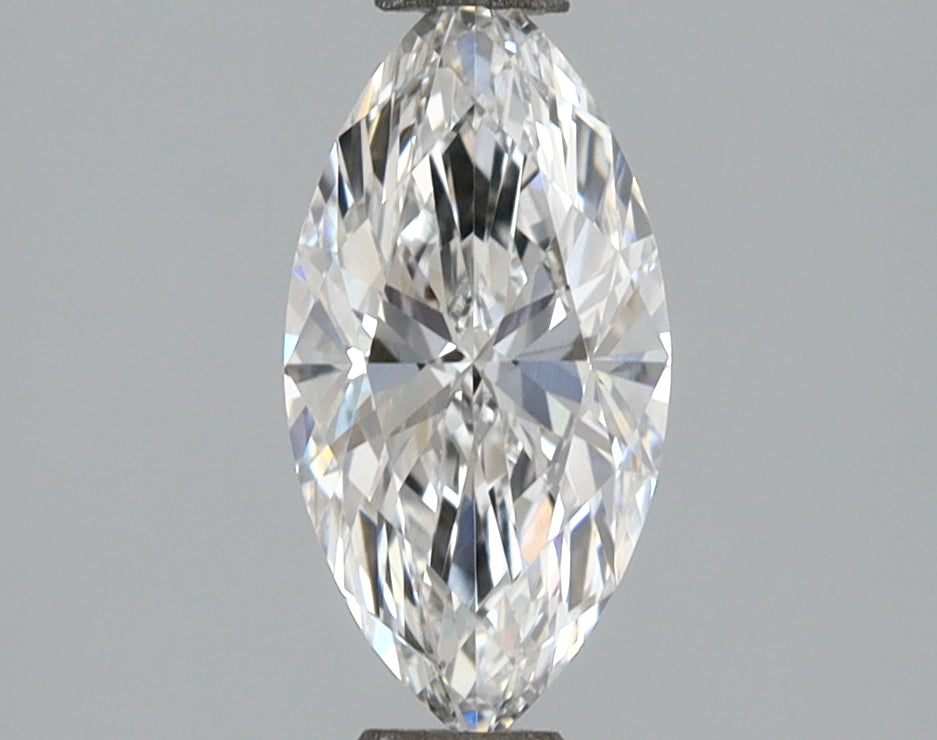 1.10 Carat Marquise Shaped, Ideal Cut, E Color, VVS2 Clarity, IGI Certified Lab Grown Diamond