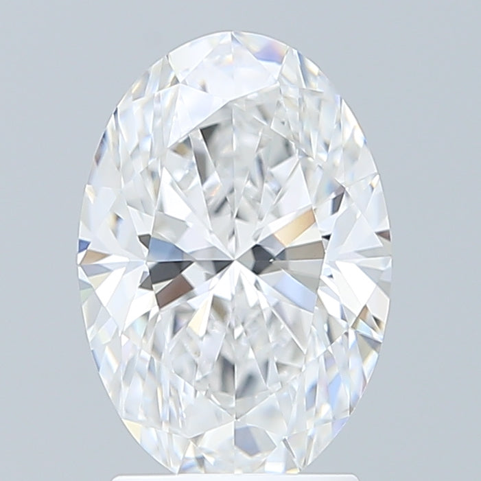 2.50 Carat Oval Shaped, Excellent Cut, D Color, VVS1 Clarity, IGI Certified Lab Grown Diamond