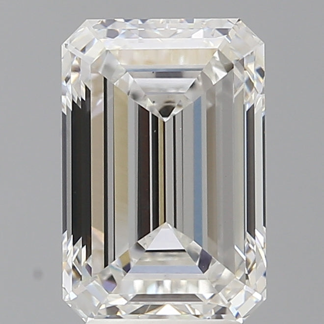 4.03 Carat Emerald Shaped, Excellent Cut, F Color, VS1 Clarity, IGI Certified Lab Grown Diamond
