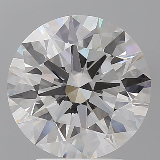 3.53 Carat Round Shaped, Ideal Cut, E Color, VS1 Clarity, IGI Certified Lab Grown Diamond