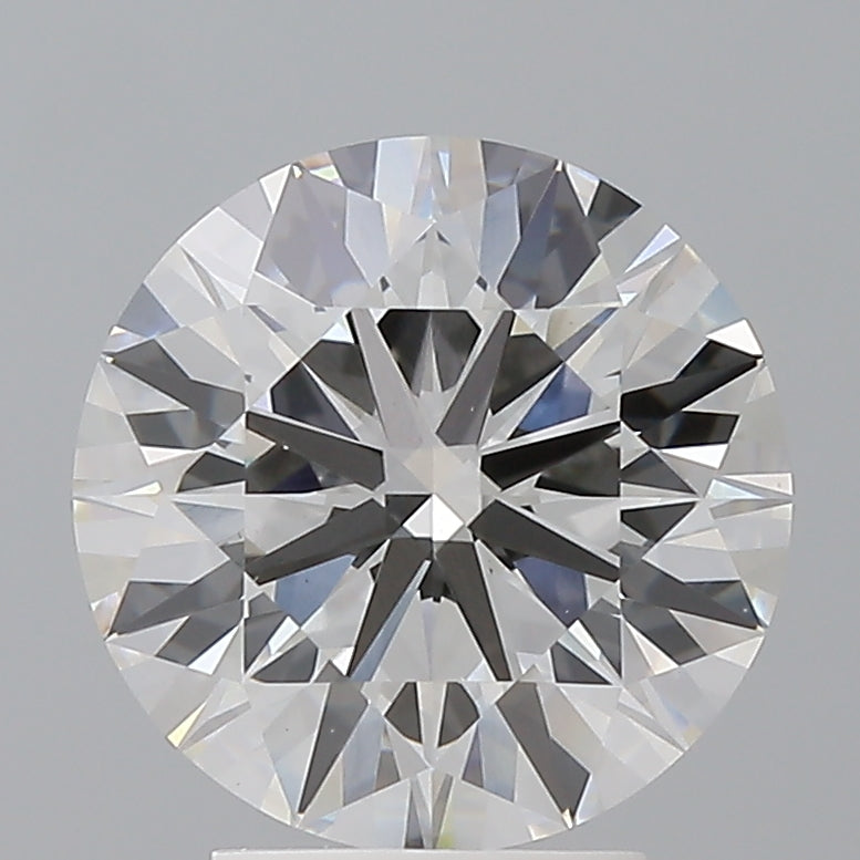 3.60 Carat Round Shaped, Ideal Cut, F Color, VVS2 Clarity, IGI Certified Lab Grown Diamond