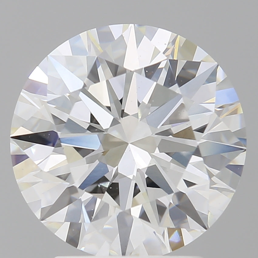 3.03 Carat Round Shaped, Ideal Cut, F Color, VS1 Clarity, IGI Certified Lab Grown Diamond