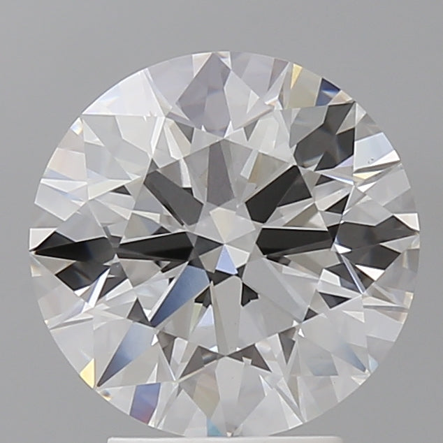3.52 Carat Round Shaped, Ideal Cut, E Color, VS1 Clarity, IGI Certified Lab Grown Diamond
