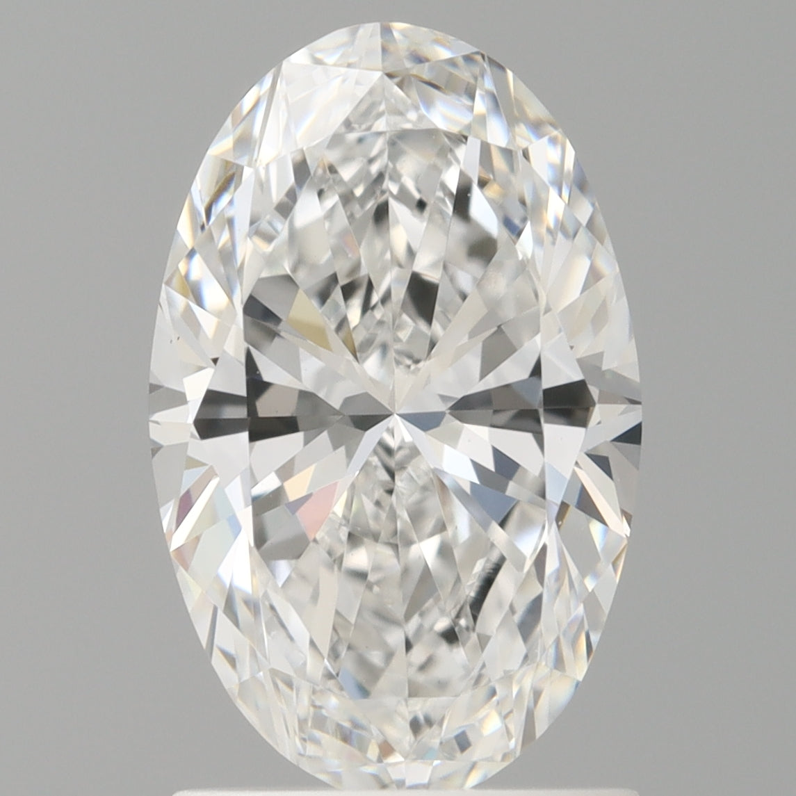 1.58 Carat Oval Shaped, Ideal Cut, E Color, VVS2 Clarity, IGI Certified Lab Grown Diamond