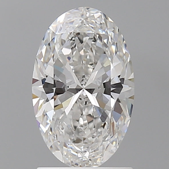 1.57 Carat Oval Shaped, Ideal Cut, E Color, VVS2 Clarity, IGI Certified Lab Grown Diamond