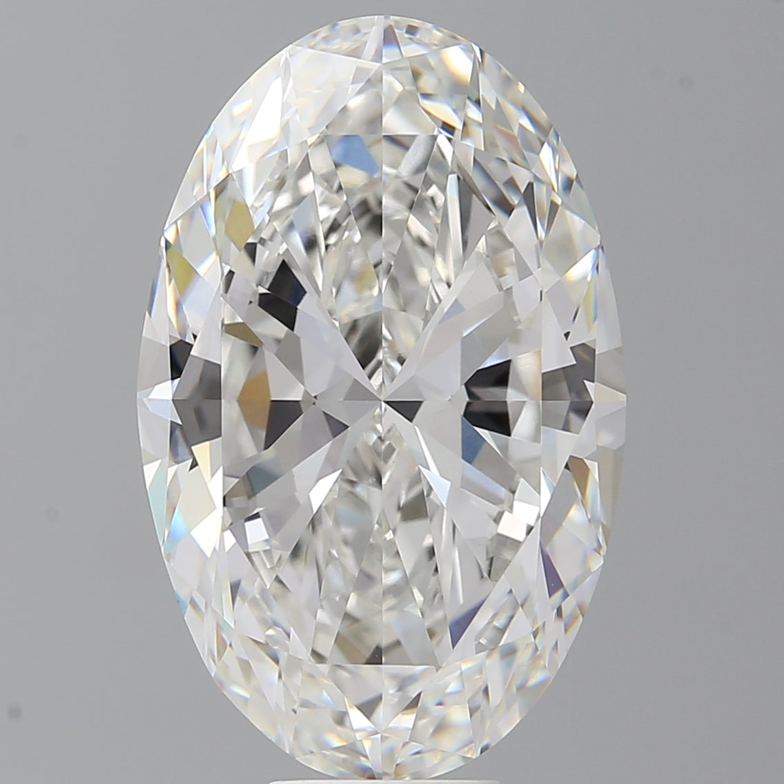 11.53 Carat Oval Shaped, Excellent Cut, F Color, VVS2 Clarity, IGI Certified Lab Grown Diamond