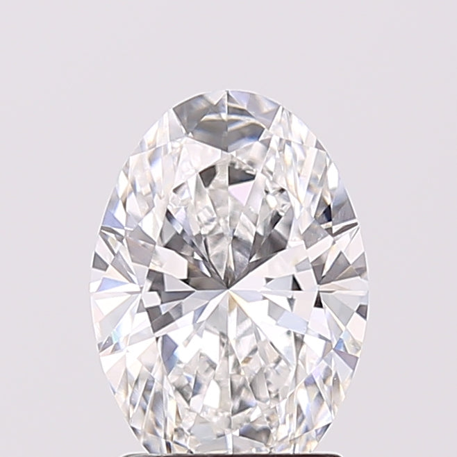 2.02 Carat Oval Shaped, Excellent Cut, D Color, VVS2 Clarity, IGI Certified Lab Grown Diamond