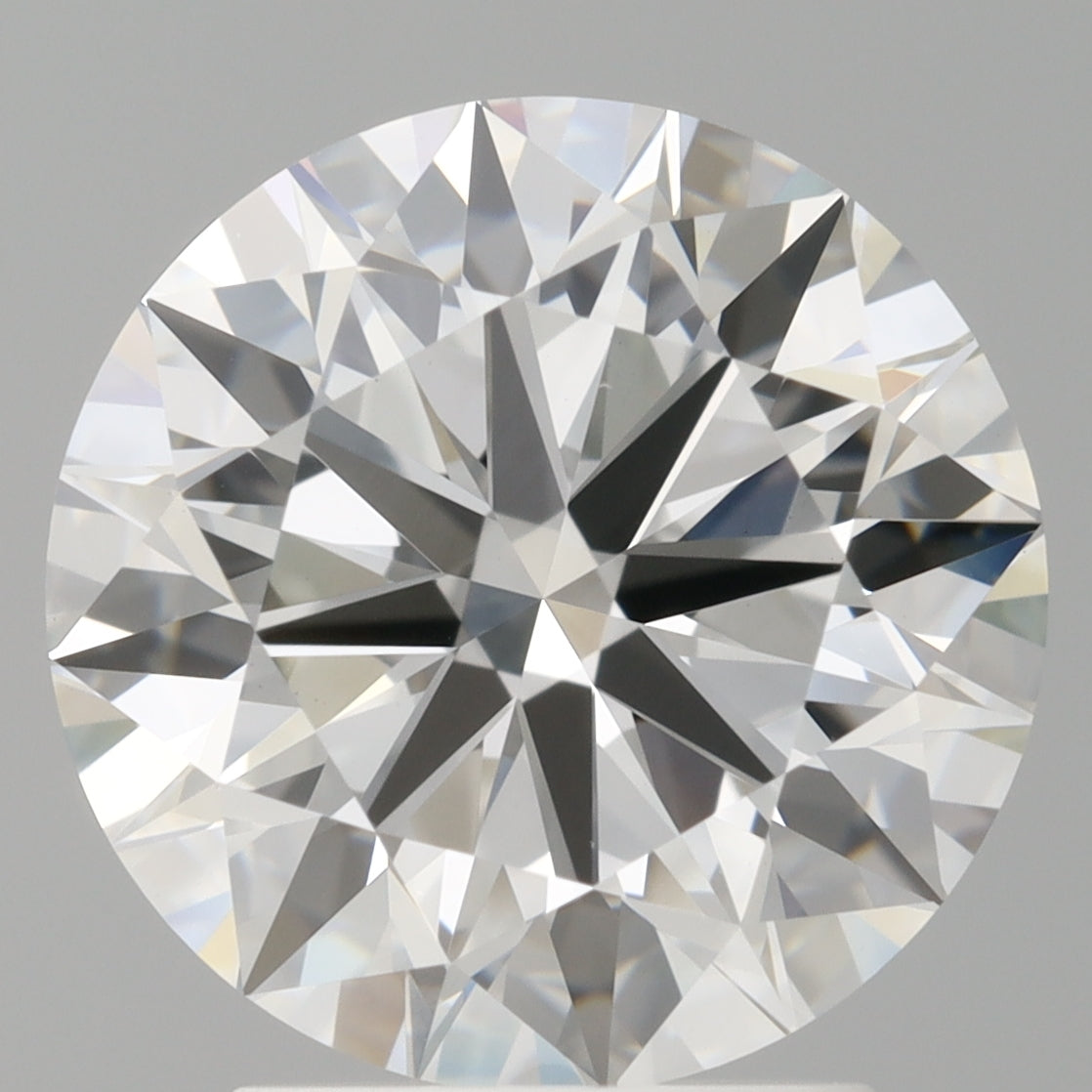 3.04 Carat Round Shaped, Ideal Cut, E Color, VVS2 Clarity, IGI Certified Lab Grown Diamond