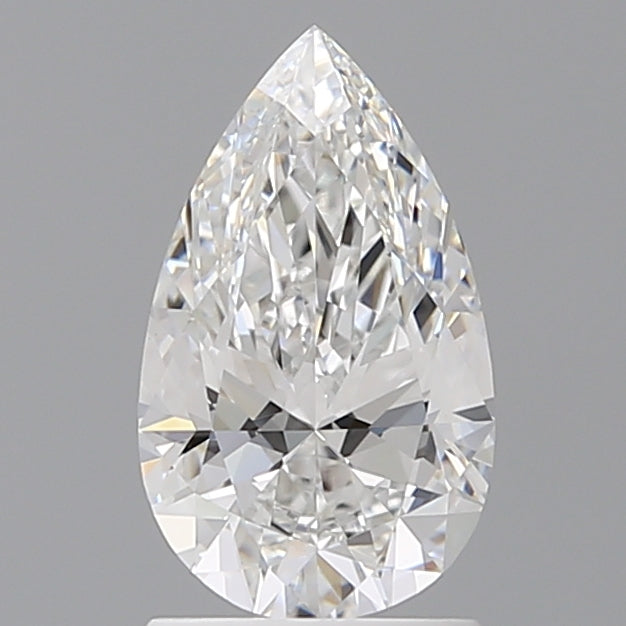 1.59 Carat Pear Shaped, Ideal Cut, E Color, VVS2 Clarity, IGI Certified Lab Grown Diamond