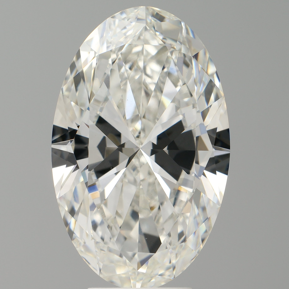 6.50 Carat Oval Shaped, Ideal Cut, F Color, VVS2 Clarity, IGI Certified Lab Grown Diamond