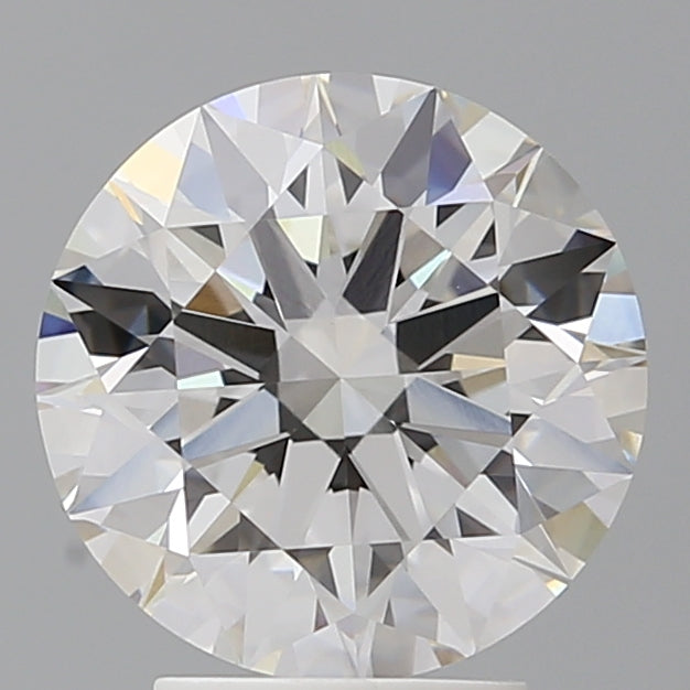 3.53 Carat Round Shaped, Ideal Cut, F Color, VVS2 Clarity, IGI Certified Lab Grown Diamond