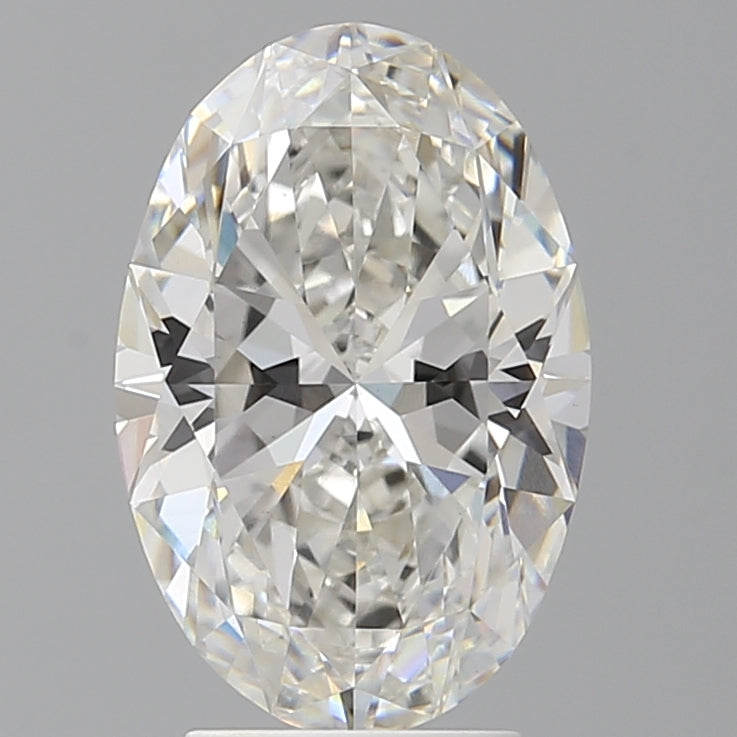 3.56 Carat Oval Shaped, Ideal Cut, F Color, VVS2 Clarity, IGI Certified Lab Grown Diamond
