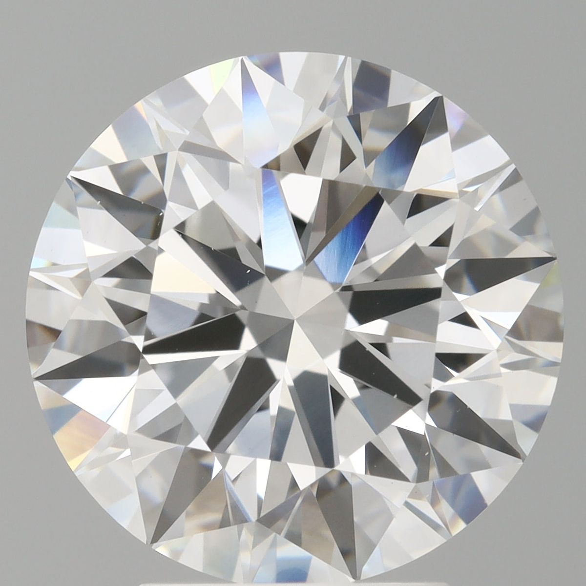 4.09 Carat Round Shaped, Ideal Cut, E Color, VS1 Clarity, IGI Certified Lab Grown Diamond