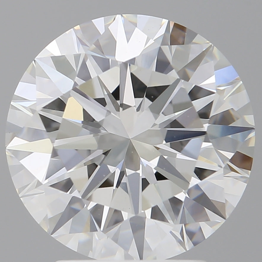 3.50 Carat Round Shaped, Excellent Cut, E Color, VVS2 Clarity, IGI Certified Lab Grown Diamond