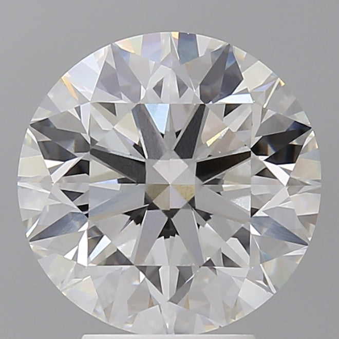 4.51 Carat Round Shaped, Excellent Cut, F Color, VVS2 Clarity, IGI Certified Lab Grown Diamond