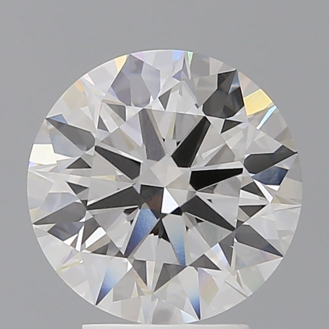 3.57 Carat Round Shaped, Ideal Cut, F Color, VVS2 Clarity, IGI Certified Lab Grown Diamond