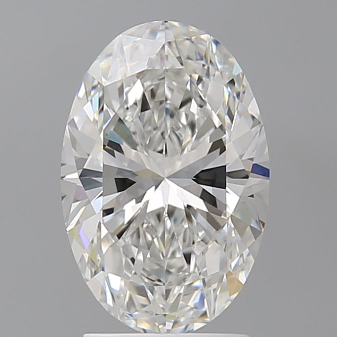 2.55 Carat Oval Shaped, Excellent Cut, E Color, VVS2 Clarity, IGI Certified Lab Grown Diamond