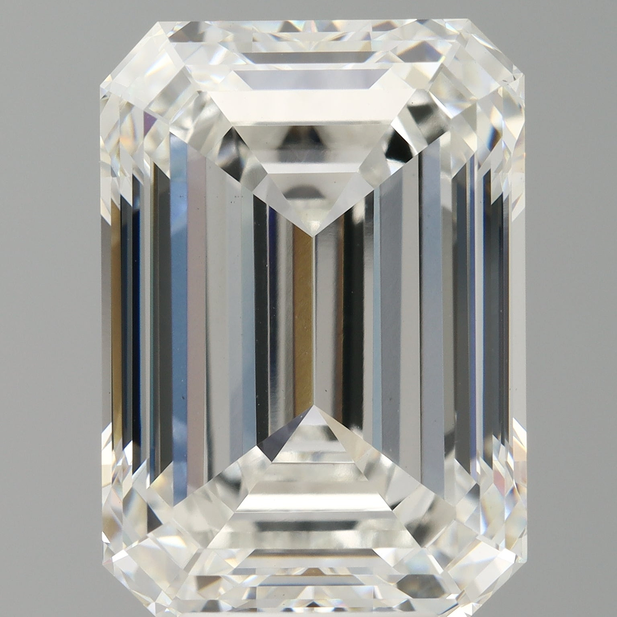 8.10 Carat Emerald Shaped, Ideal Cut, F Color, VVS2 Clarity, IGI Certified Lab Grown Diamond