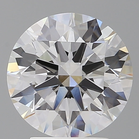 3.09 Carat Round Shaped, Ideal Cut, E Color, VVS2 Clarity, IGI Certified Lab Grown Diamond