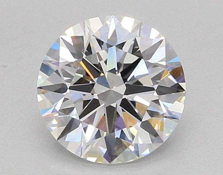 2.03 Carat Round Shaped, Ideal Cut, D Color, VVS2 Clarity, IGI Certified Lab Grown Diamond