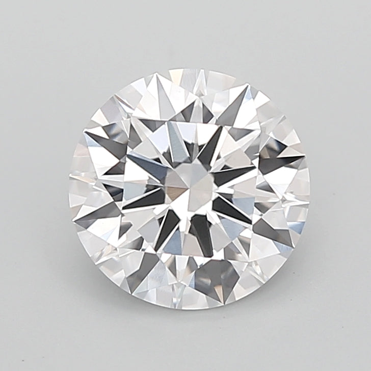 3.00 Carat Round Shaped, Ideal Cut, D Color, VVS2 Clarity, IGI Certified Lab Grown Diamond