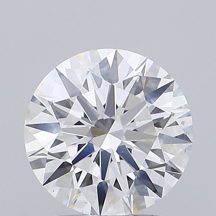 2.22 Carat Round Shaped, Ideal Cut, E Color, VVS2 Clarity, IGI Certified Lab Grown Diamond