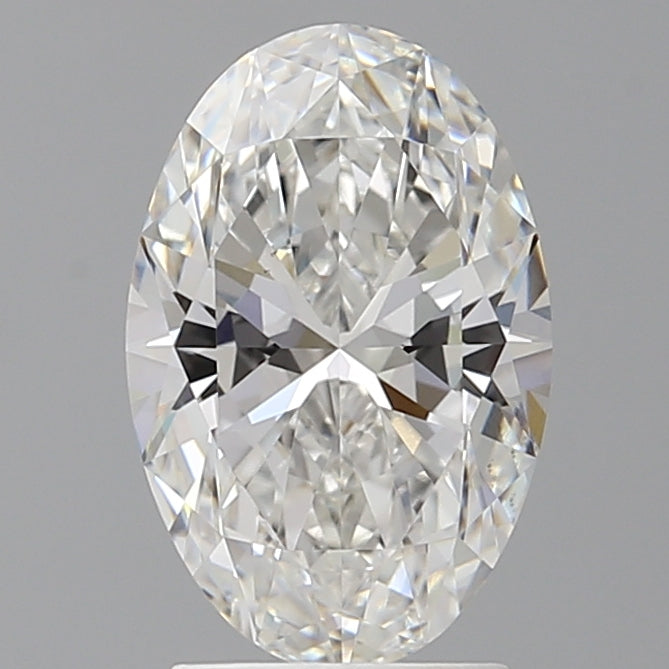 2.58 Carat Oval Shaped, Ideal Cut, E Color, VS1 Clarity, IGI Certified Lab Grown Diamond