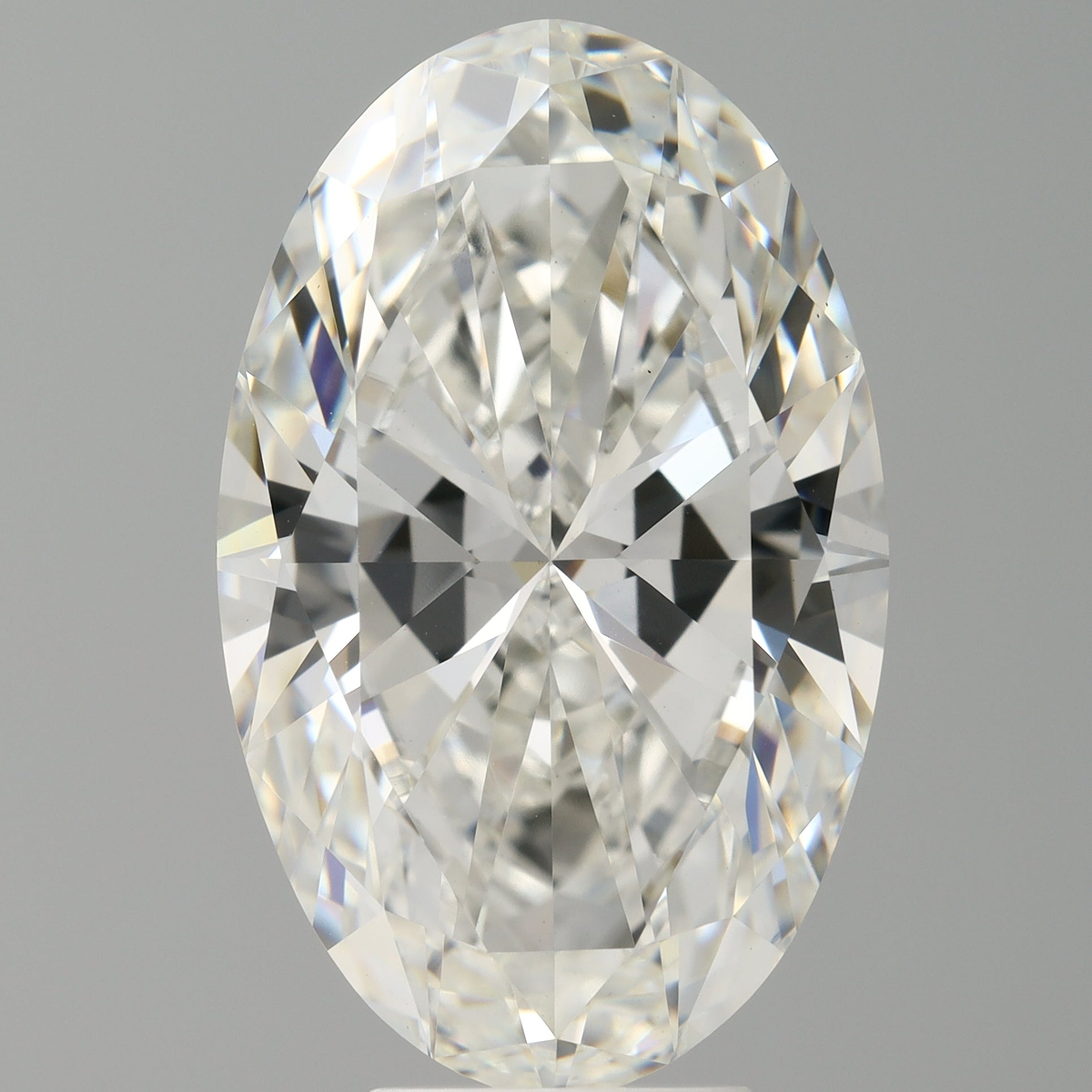 7.02 Carat Oval Shaped, Ideal Cut, F Color, VVS2 Clarity, IGI Certified Lab Grown Diamond