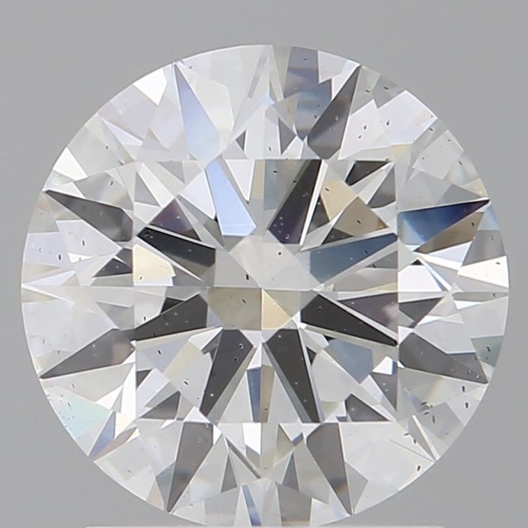 2.00 Carat Round Shaped, Excellent Cut, E Color, SI1 Clarity, IGI Certified Lab Grown Diamond