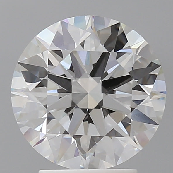 3.10 Carat Round Shaped, Ideal Cut, F Color, VVS2 Clarity, IGI Certified Lab Grown Diamond