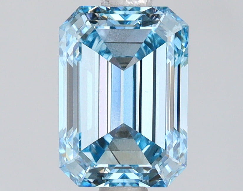 2.04 Carat Emerald Shaped, Ideal Cut, VS2 Clarity, IGI Certified Lab Grown Diamond