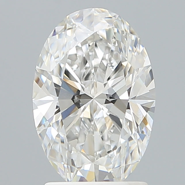 2.06 Carat Oval Shaped, Excellent Cut, F Color, VVS2 Clarity, IGI Certified Lab Grown Diamond