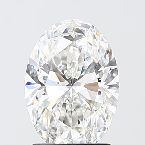 1.60 Carat Oval Shaped, Ideal Cut, E Color, VVS2 Clarity, IGI Certified Lab Grown Diamond