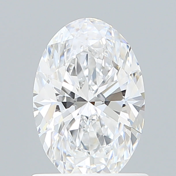 1.07 Carat Oval Shaped, Excellent Cut, D Color, VVS2 Clarity, IGI Certified Lab Grown Diamond