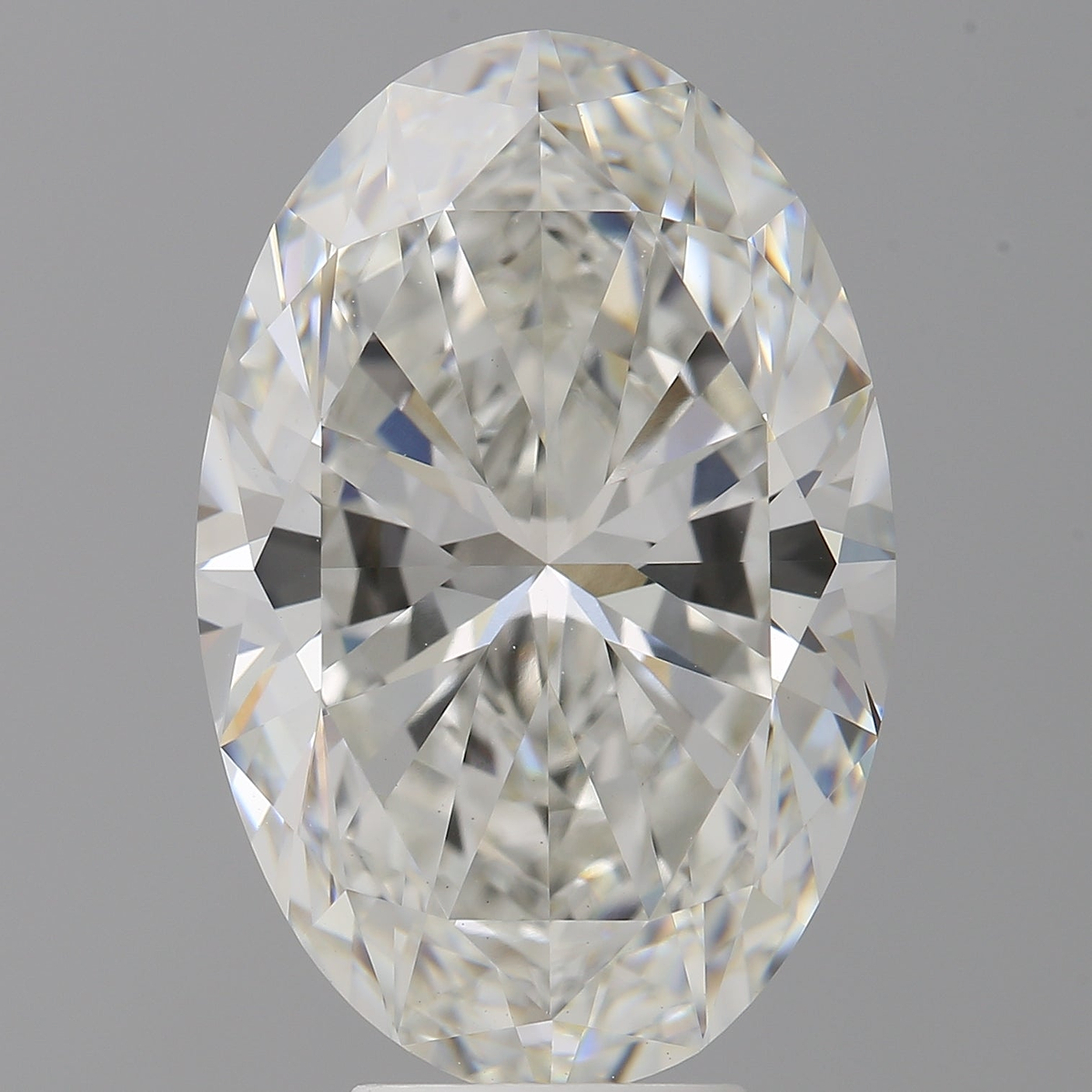 7.02 Carat Oval Shaped, Excellent Cut, F Color, VVS2 Clarity, IGI Certified Lab Grown Diamond