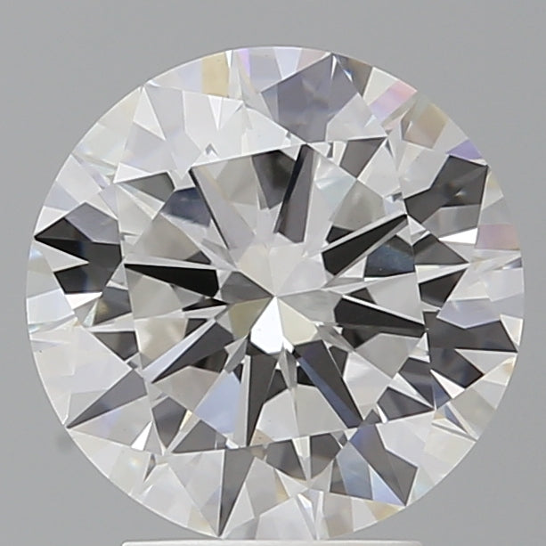 3.52 Carat Round Shaped, Excellent Cut, F Color, VVS2 Clarity, IGI Certified Lab Grown Diamond