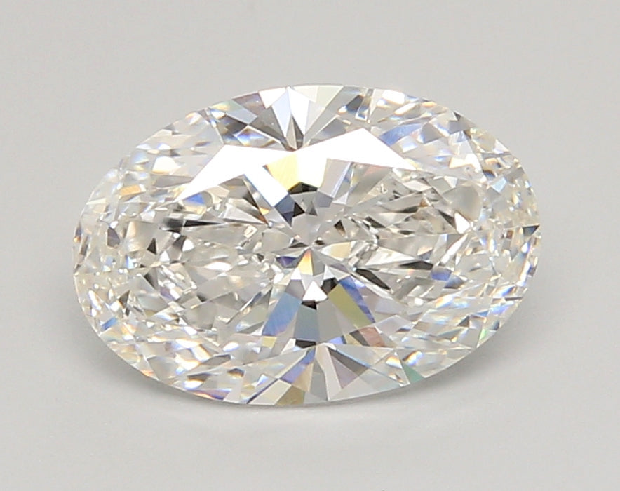 2.52 Carat Oval Shaped, Ideal Cut, E Color, VVS2 Clarity, IGI Certified Lab Grown Diamond