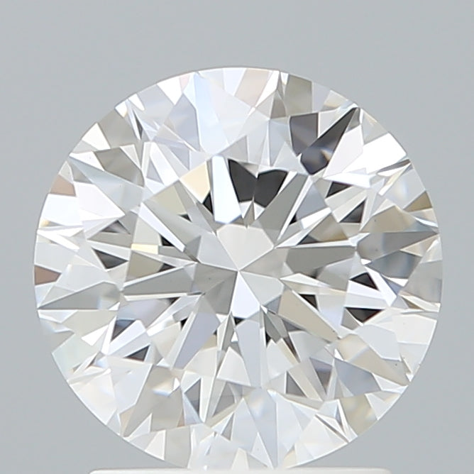 2.00 Carat Round Shaped, Excellent Cut, D Color, VVS2 Clarity, IGI Certified Lab Grown Diamond