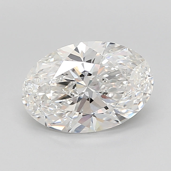 3.04 Carat Oval Shaped, Ideal Cut, F Color, VVS2 Clarity, IGI Certified Lab Grown Diamond