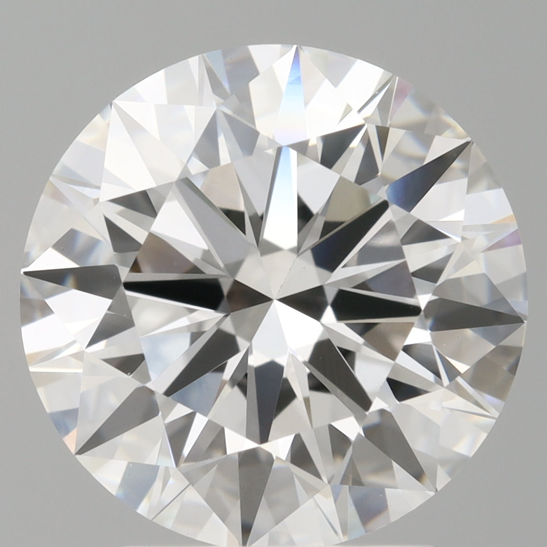 3.09 Carat Round Shaped, Ideal Cut, E Color, VVS2 Clarity, IGI Certified Lab Grown Diamond